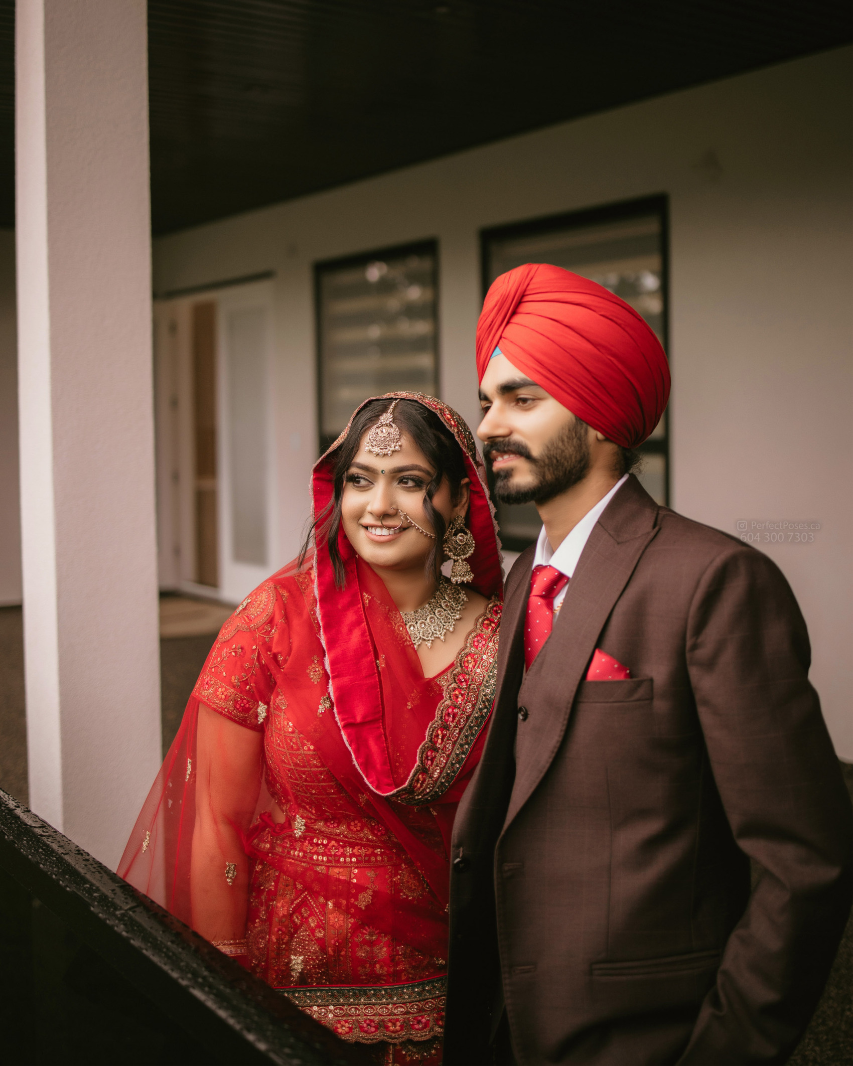 elegant wedding photoshoot canada